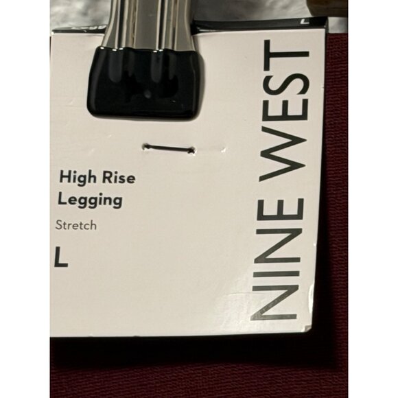 Nine West High Rise Legging Stretch Sculpting Solutions Sz L. NWT - Picture 3 of 12